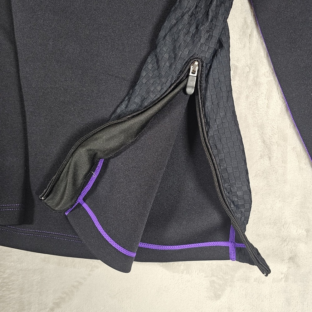 Kutting Weight V3 Sauna Shirt Women 3XL Black Neoprene Blend Mesh Panels Zip Hem - Picture 3 of 3